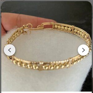 14k Gold Bangle Bracelet